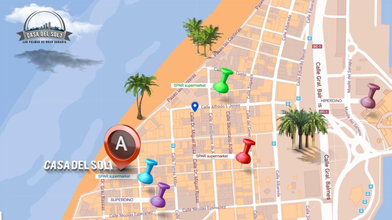Casa Del Sol 1 Apartment Las Palmas de Gran Canaria Exterior photo